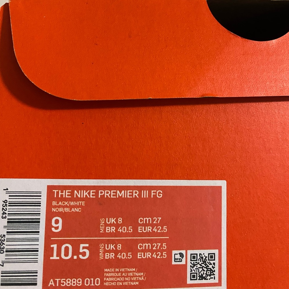 New Nike Premier 3s firm ground cleats